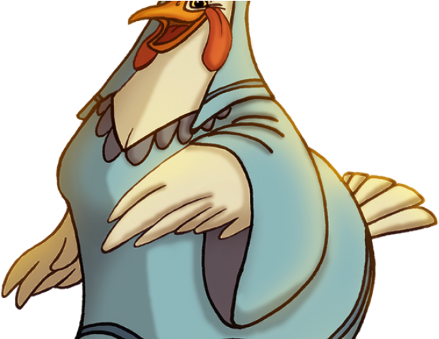 Walrus Clipart Grey Thing - Disneys Robin Hood Lady Kluck (640x480), Png Download