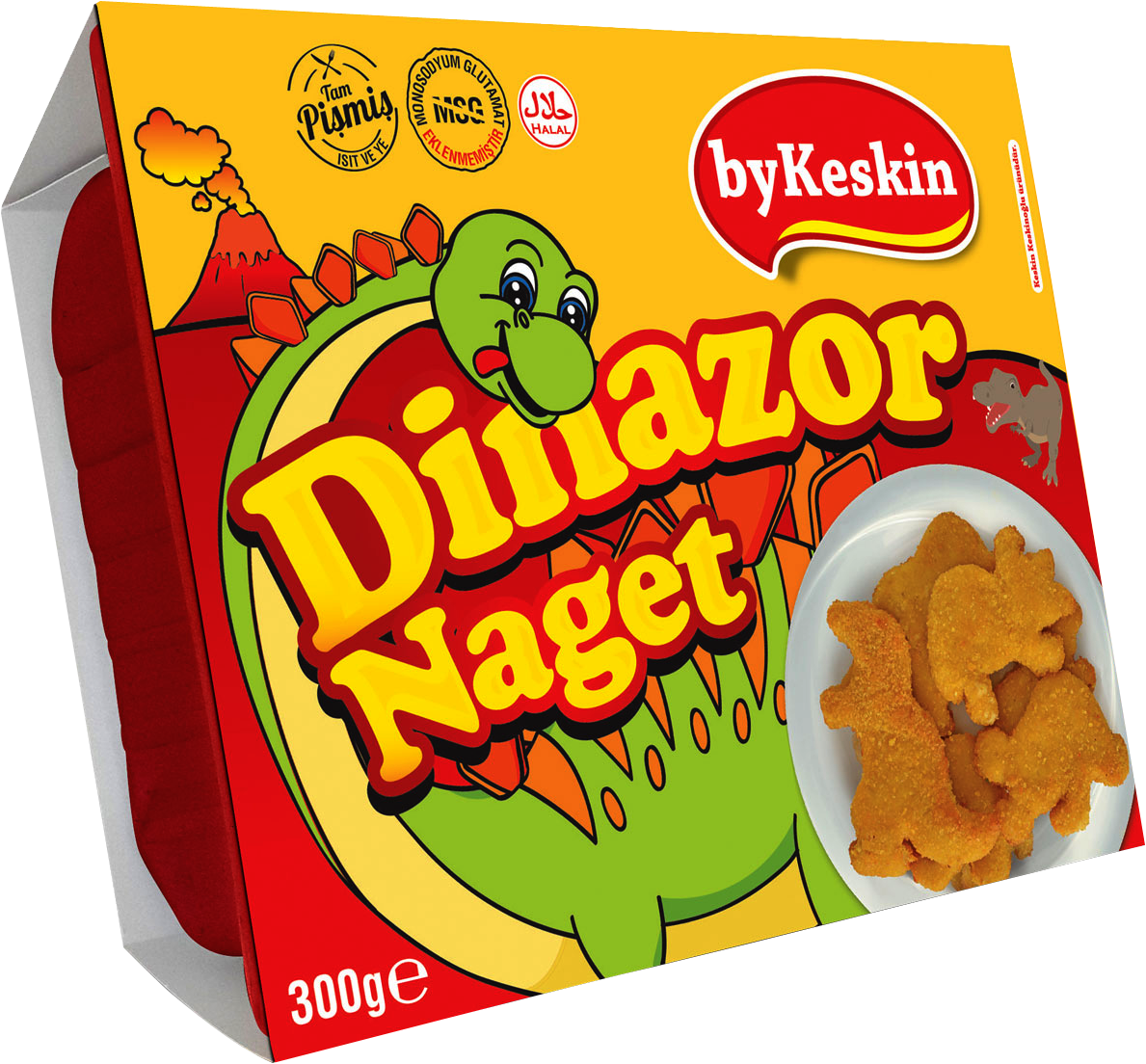 Turkey Dinosaur Nugget - Convenience Food (1189x1104), Png Download