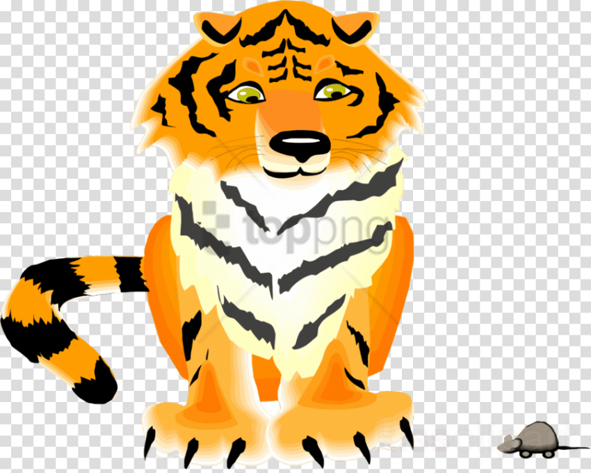 Free Png Download Proud To Be A Tiger Large Wall Clock - Tiger (850x680), Png Download