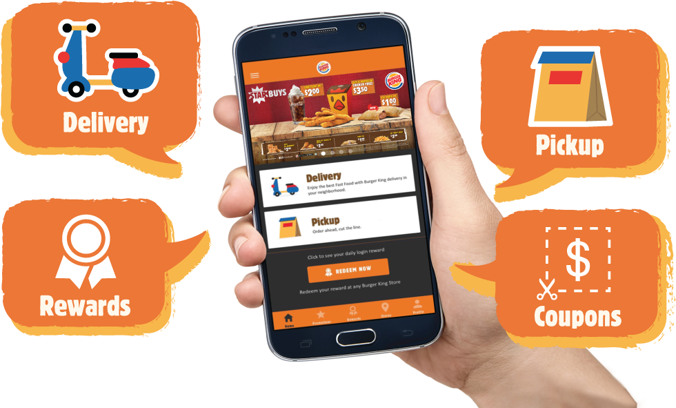 Bk Delivery (1206x751), Png Download