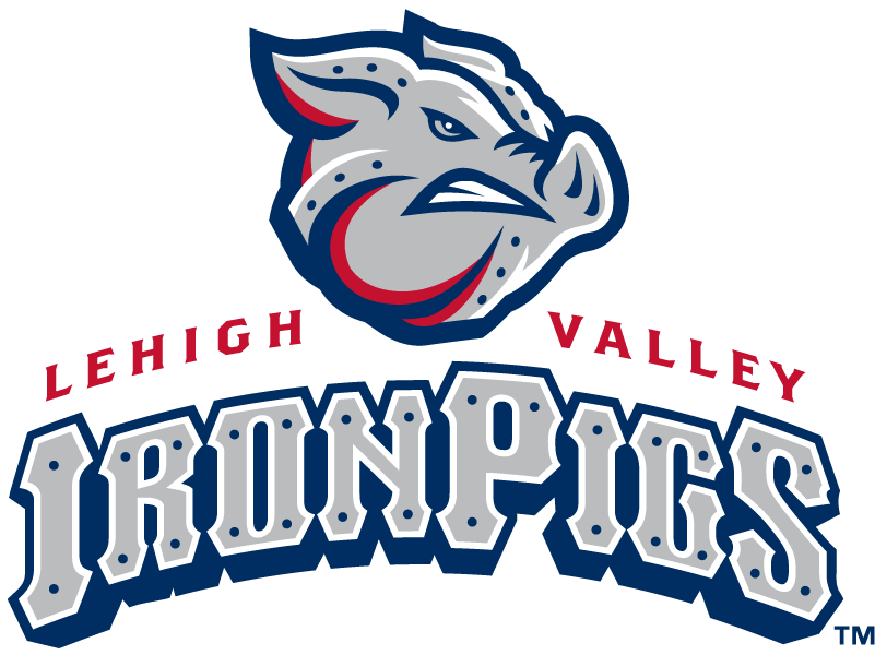 Lehigh Valley Ironpigs 2019 Promotional Stadium Giveaways - Iron Pigs Logo (801x600), Png Download