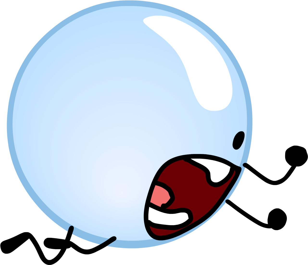 Bubblee - Idfb Bubble (1310x1155), Png Download