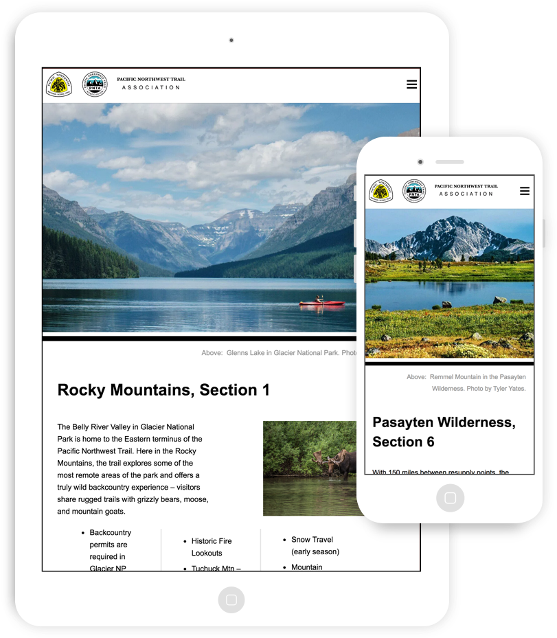 Northwest Trail Association From Wordherd At Https - Loch (871x1031), Png Download