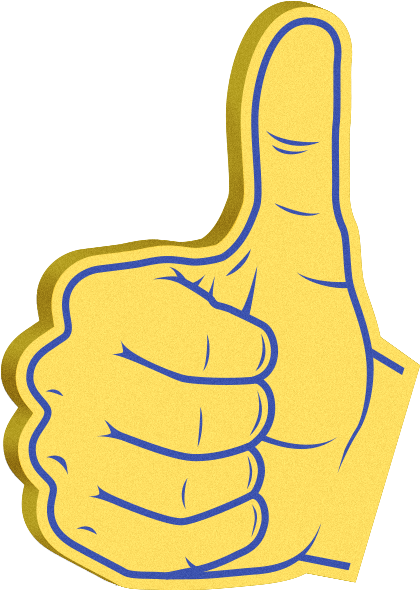 Foam Hands Emoji Sticker Pack Messages Sticker-3 - Illustration (600x600), Png Download