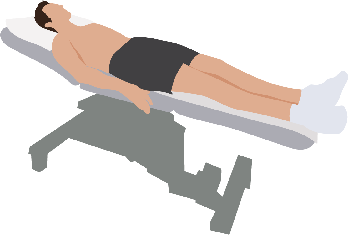 Patient Positioning For 12-lead Ecg Placement - Illustration (1214x813), Png Download