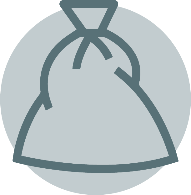 Trash Bag Coupons - Circle (611x622), Png Download