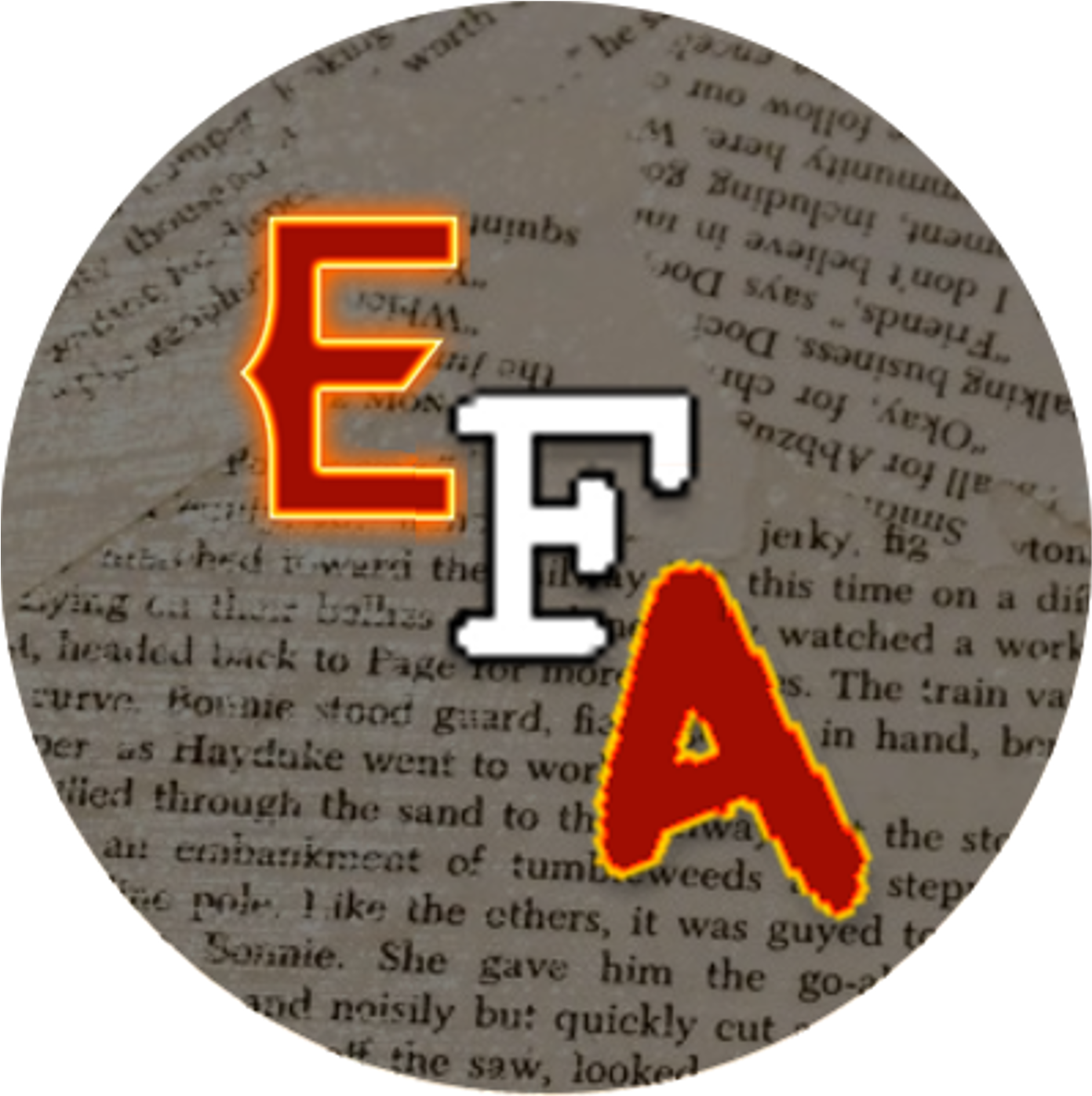 Earp Fiction Addiction Podcast - Circle (1400x1400), Png Download