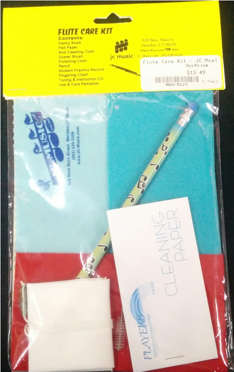 Flute Care Kit - Paper (788x788), Png Download