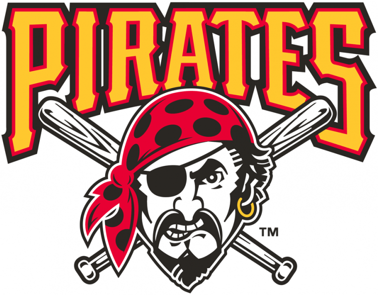Pittsburgh Pirates Logos Iron On Stickers And Peel-off - Pittsburgh Pirates (750x930), Png Download