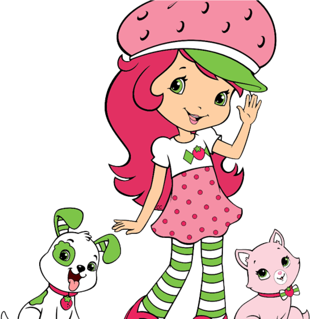 Strawberry Shortcake Clipart Strawberry Shortcake Berry - Rainbow Brite And Strawberry Shortcake (1024x1024), Png Download