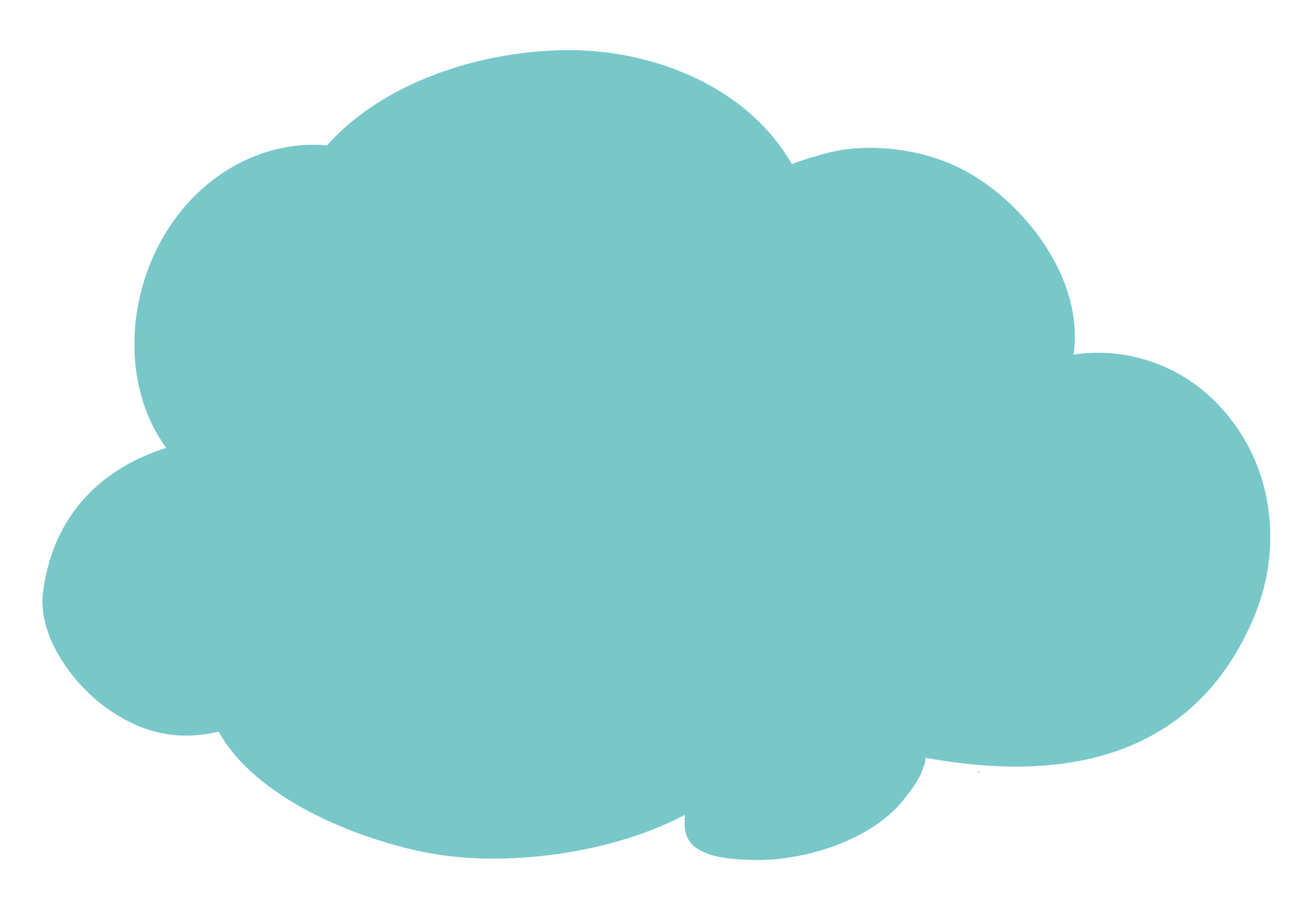 Think Bubble (4068x2831), Png Download