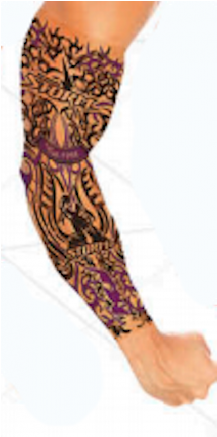 Melbourne Storm Nrl Youth Tattoo Sleeve - Heel (800x860), Png Download