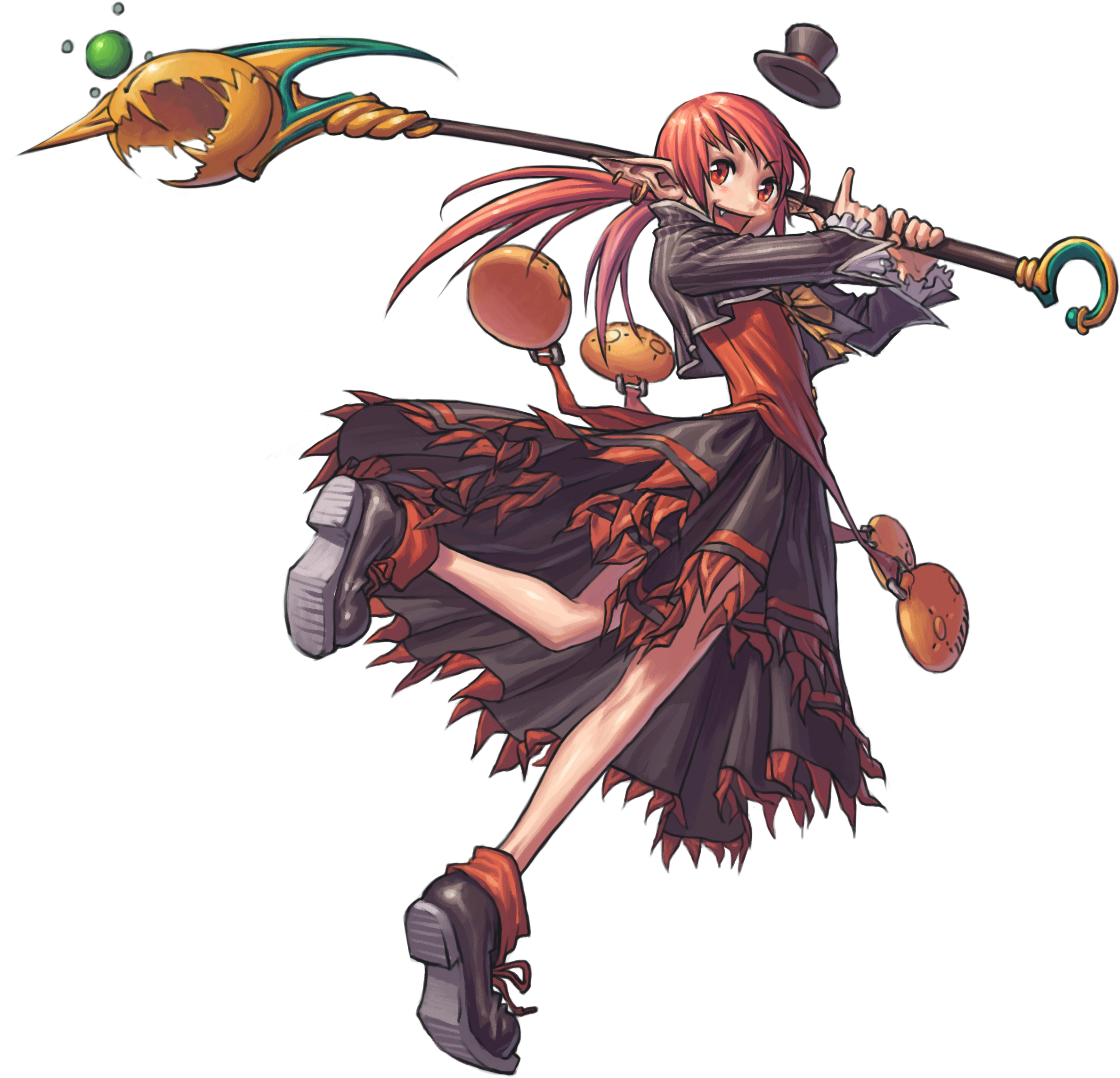 Download Png - Dungeon Fighter Online Mage (2443x2508), Png Download