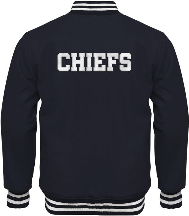Chiefs Varsity Jacket - Sweatshirt (683x1024), Png Download
