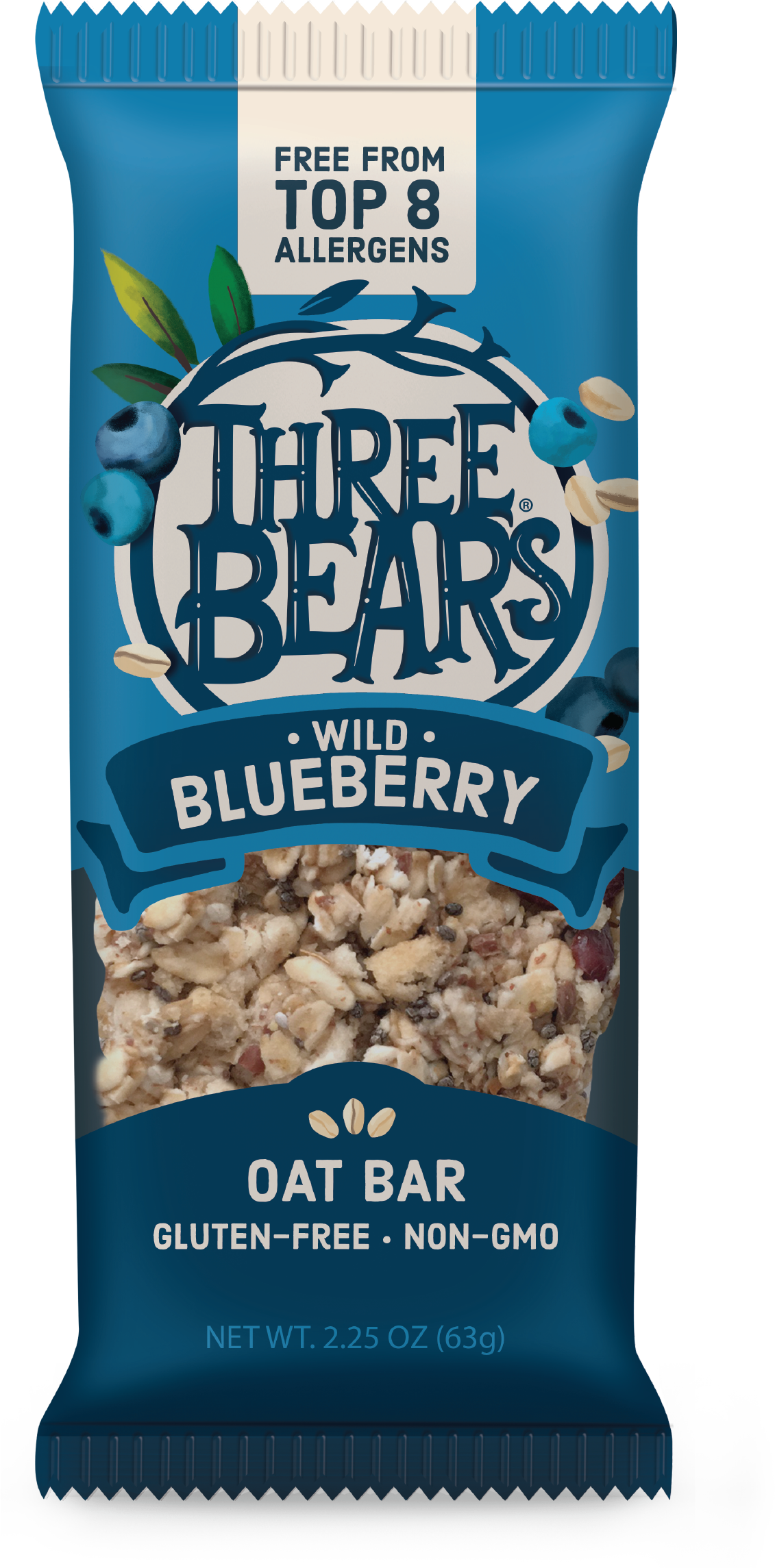Wild Blueberry - Muesli (2084x2386), Png Download