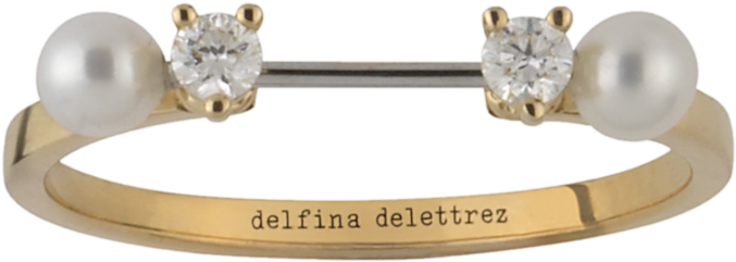 Two In One Pearls Ring - Pearl (1024x683), Png Download