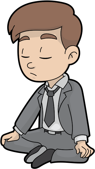 Download Corporate Cartoon Guy In Meditation - Cartoon Meditation PNG Image with No Background Download Corporate Cartoon Guy In Meditation - Cartoon Meditation PNG Image with No Background