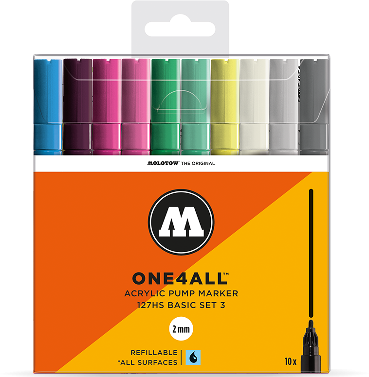 Cold Krush Online Store / Art Supplies / Marker Sets - Molotow One4all Acrylic Pump Marker (800x800), Png Download