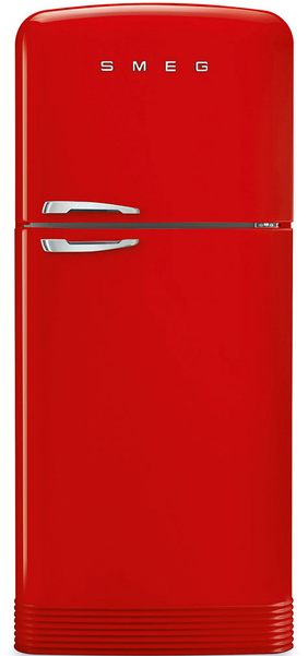Smeg 467l 1950s Retro Style Aesthetic Top Mount Fridge - Smeg Fab50lrd (600x600), Png Download