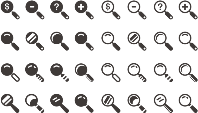 Free Lupa Icons Vector - Lupa Png Icon Vector (700x490), Png Download