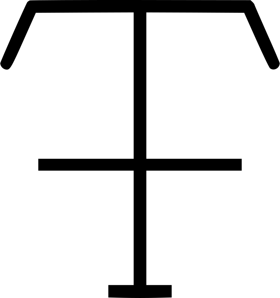 Cross Line Comments - Cross (918x980), Png Download