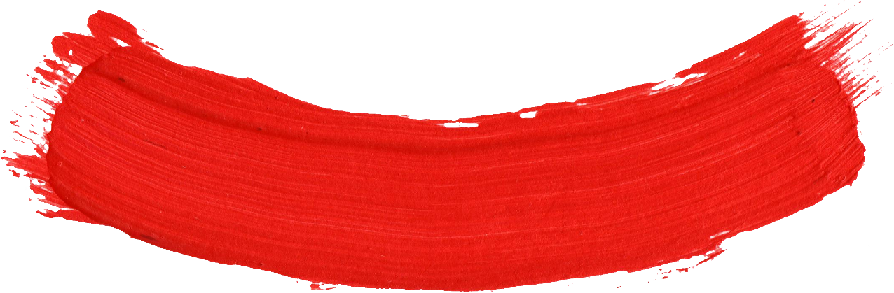 Transparent Red Paint Brush Pictures To Pin On Pinterest - Red Flag (1276x419), Png Download