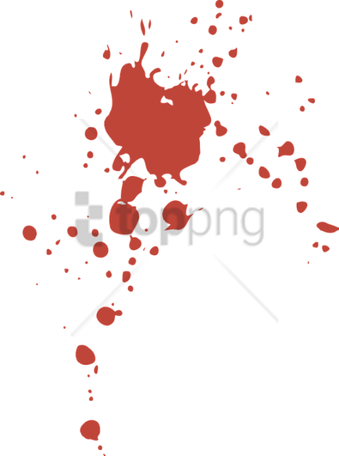 Free Png Red Paint Splash Png Png Image With Transparent - Manchas De Sangue Png (480x645), Png Download