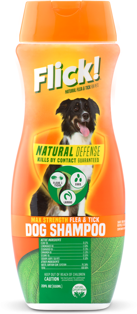 Rollover To Zoom - Flick Dog Shampoo (800x1168), Png Download