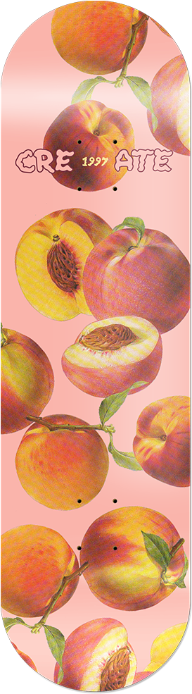 Peach Skateboard (700x1024), Png Download