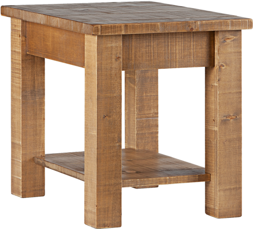 Rustic - End Table (770x770), Png Download