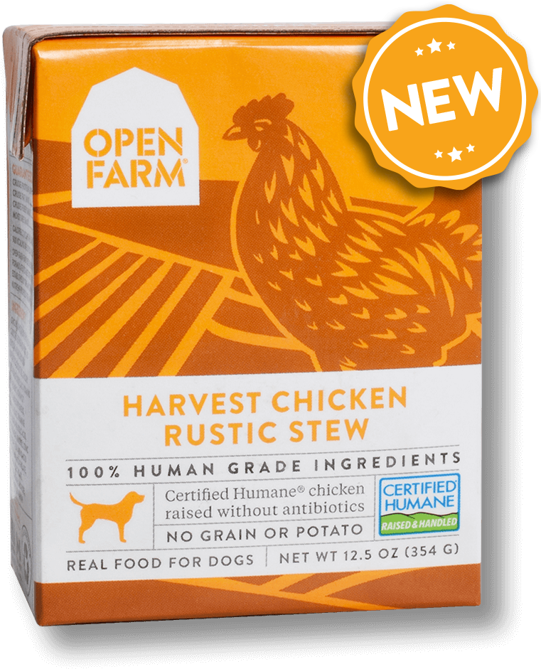 Open Farm Grain Free Harvest Chicken Recipe Rustic - Open Farm Cat Wet Food (785x953), Png Download
