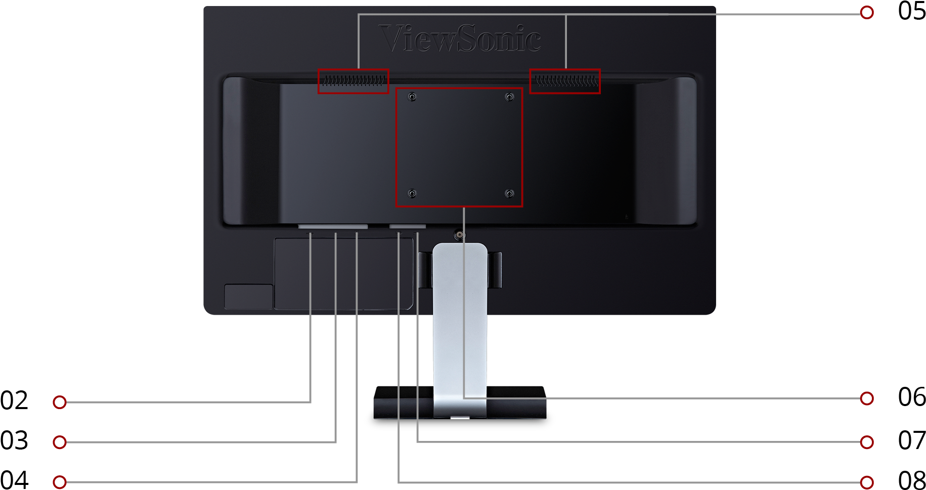 Viewsonic Vx2478-smhd 24 Inch 1440p Frameless Ips Widescreen - Viewsonic Vx2478 (1875x1014), Png Download