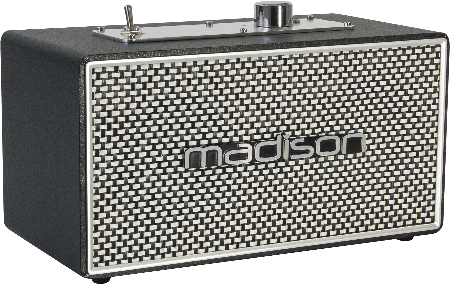 15w Bluetooth Vintage Speaker With Battery - Madison Freesound Vintage15 (1862x1207), Png Download