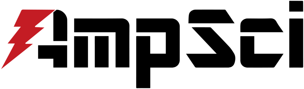 Ampsci Logo Vector White Stroke - Black-and-white (1024x302), Png Download