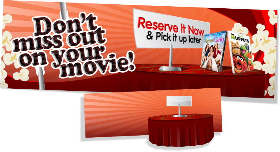 The Movie Rental Giant Needed A Few Web Banners For - Banner (970x528), Png Download