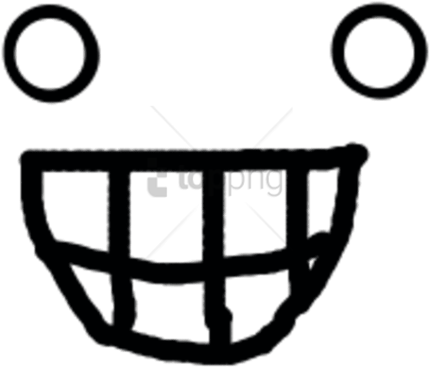 Free Png Creepy Smile Png Image With Transparent Background (851x726), Png Download
