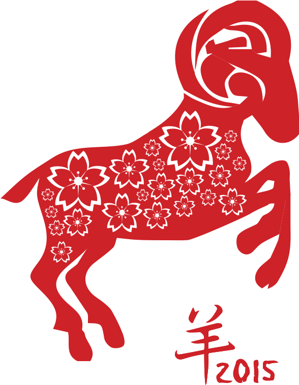 2015 Lunar Year Of The Ram Graphic Freebie - Aries Horoscope (672x796), Png Download