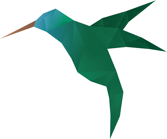 Geometric Bird Png (600x557), Png Download