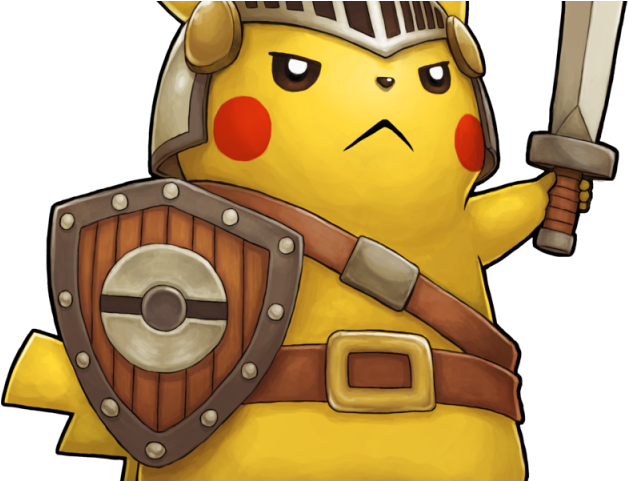 Gladiator Clipart Avatar - Hey You Pikachu Png (640x480), Png Download