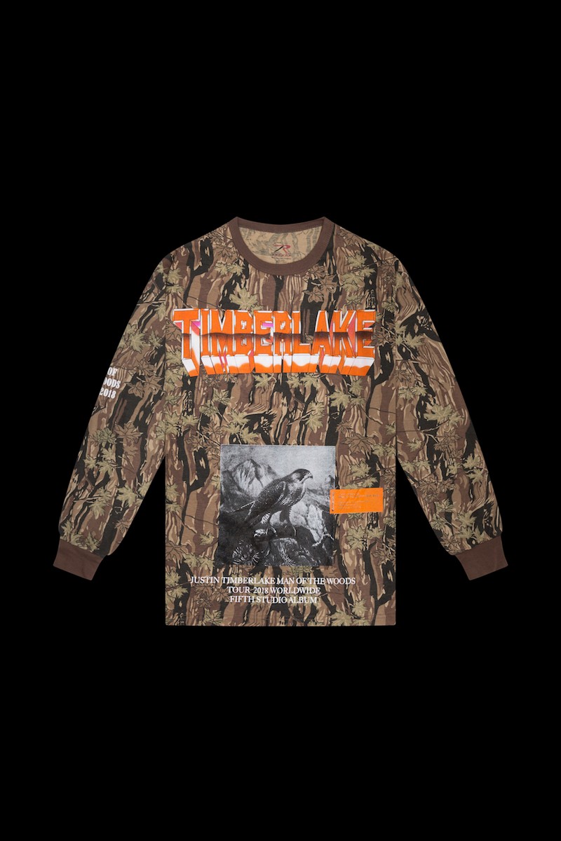 Justin Timberlake Heron Preston Man Of The Woods Merchandise (800x1200), Png Download