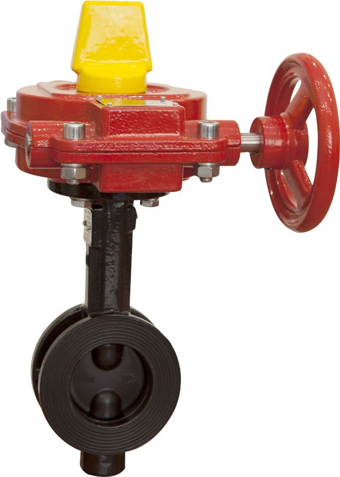 Butterfly Valve W/supervisory Switch - Izlenebilir Yükselen Milli Vana (1000x1000), Png Download