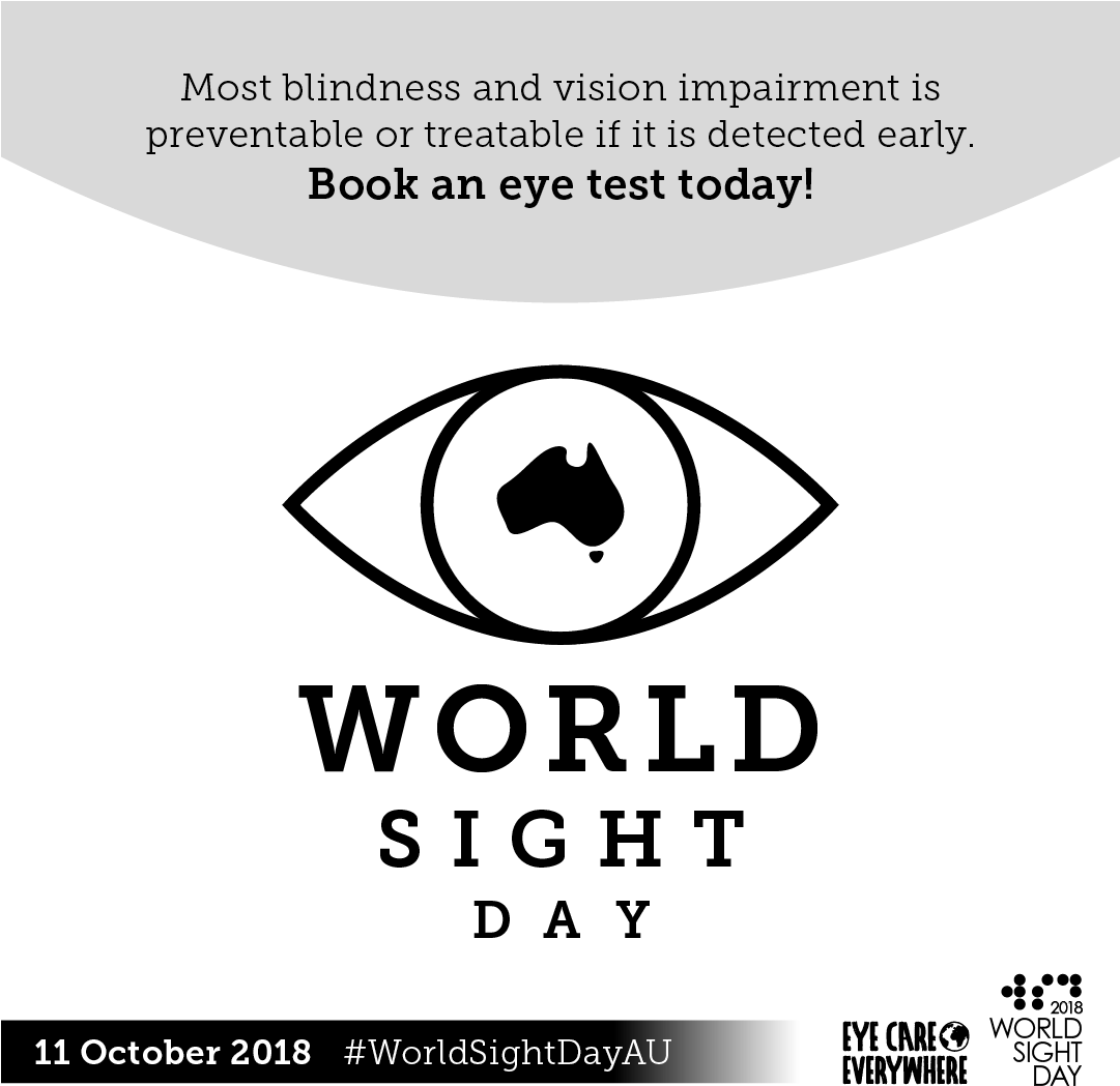 World Sight Day 2018 Instagram Tile Mono - World Sight Day Posters (1080x1080), Png Download