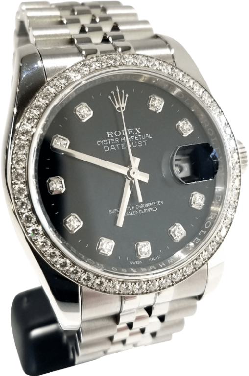 Rolex Datejust - Analog Watch (1200x1200), Png Download