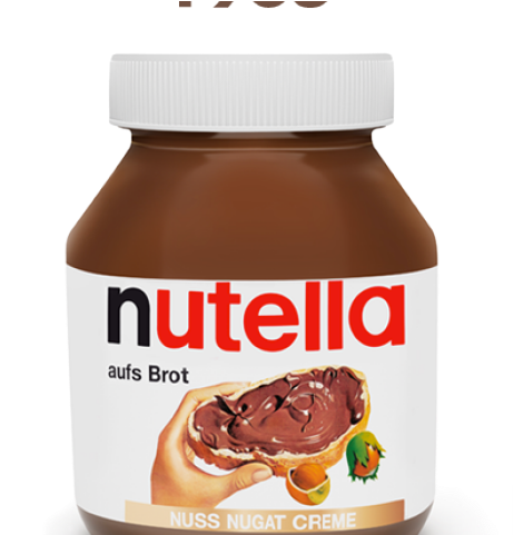 Drawn Nutella Transparent - Chocolate Spread (640x480), Png Download