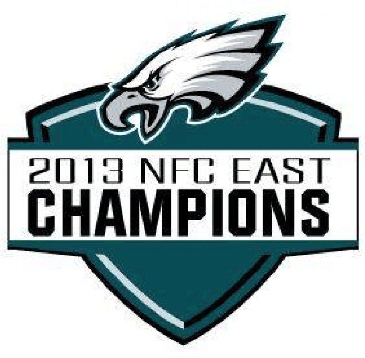 Philadelphia Eagles Iron On Stickers And Peel-off Decals - Philadelphia Eagles Division Champs (750x930), Png Download