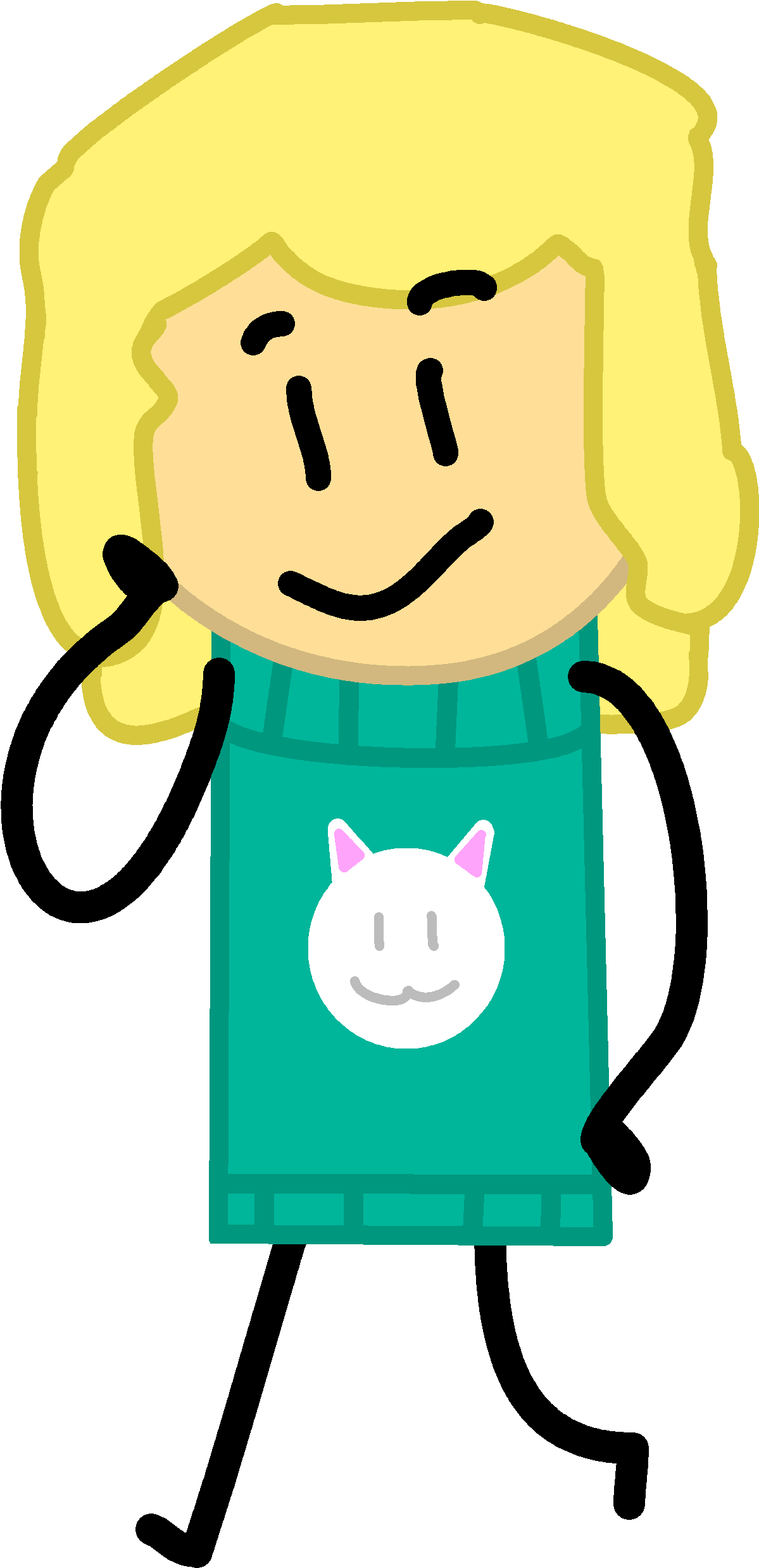 Kitty Motta - Cartoon (2000x3000), Png Download