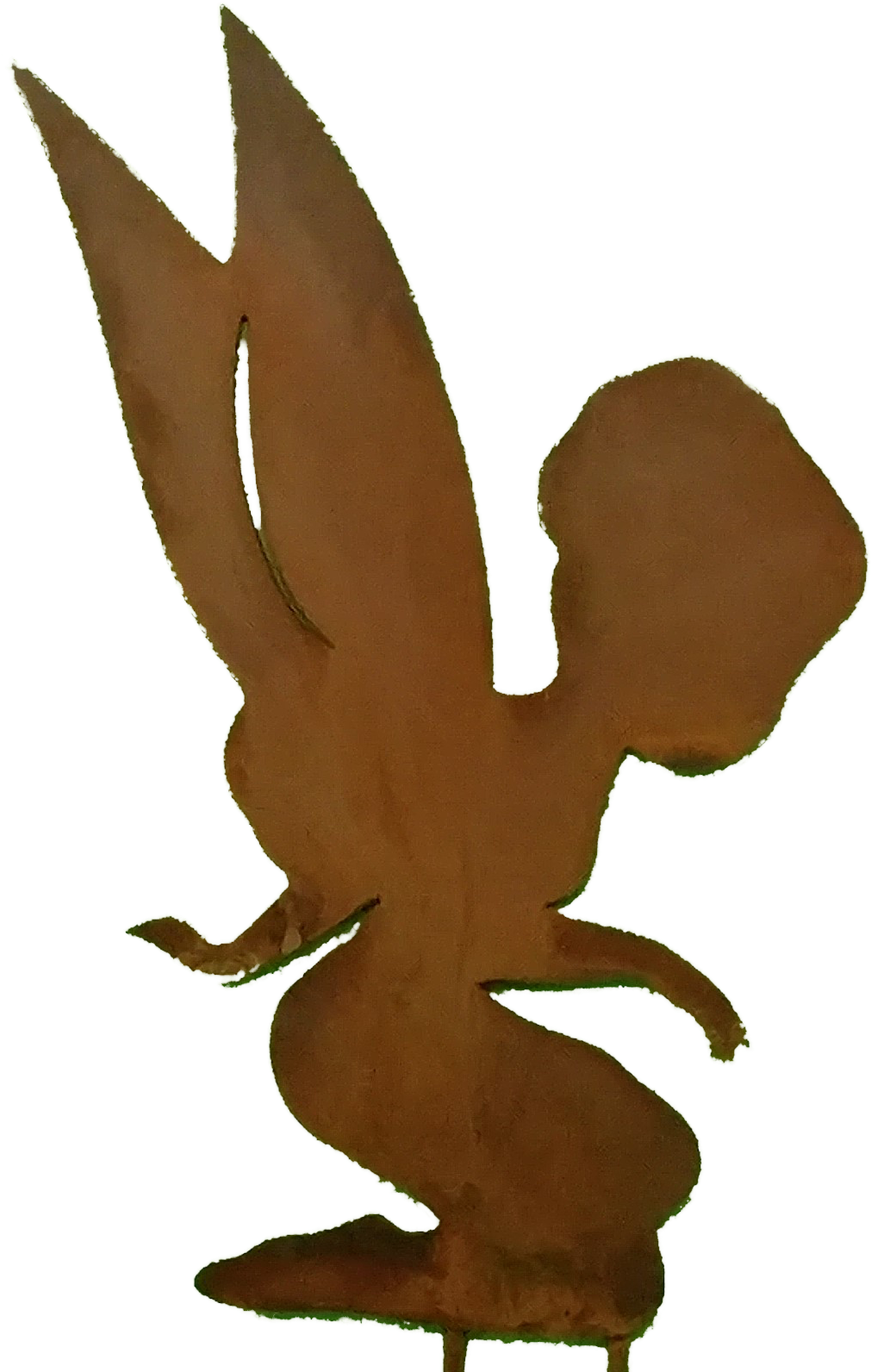 Fairy Kneeling Larger Image - Siluetas De Hadas Bebes (1044x1666), Png Download