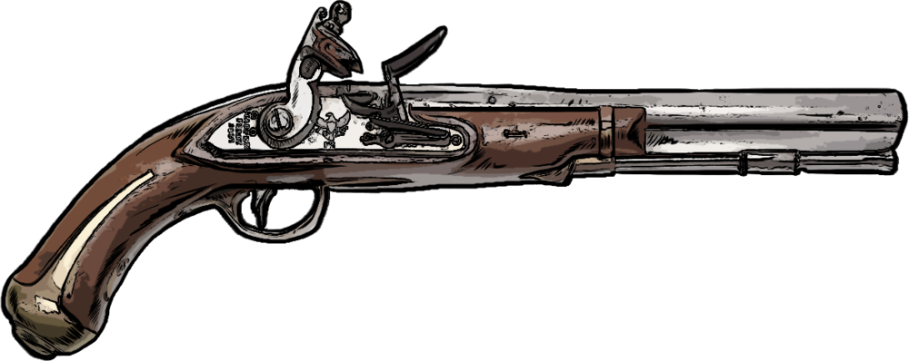 Westernhandguns 0004 Harpersferry (1000x398), Png Download