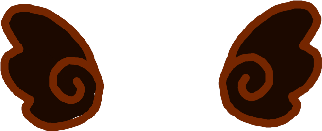 Wings Black Blackwings Demon Demonwings Red Gacha Gacha - Earrings (1024x1024), Png Download