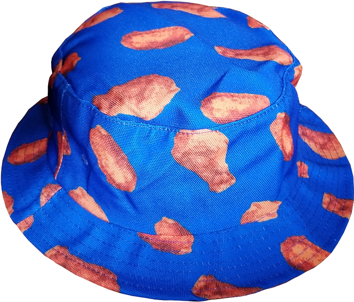 Chicken Wing Bucket Hat (750x645), Png Download